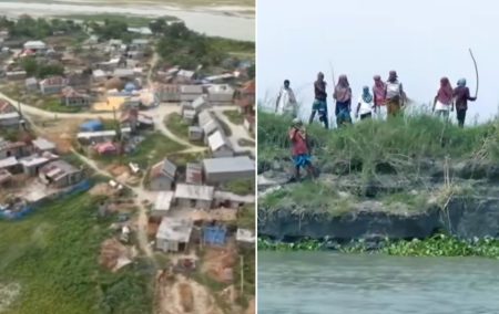 হরিরামপুরের চরাঞ্চলে রক্তক্ষয়ী সংঘর্ষ ও প্রাণহানির আশঙ্কা Harirampur