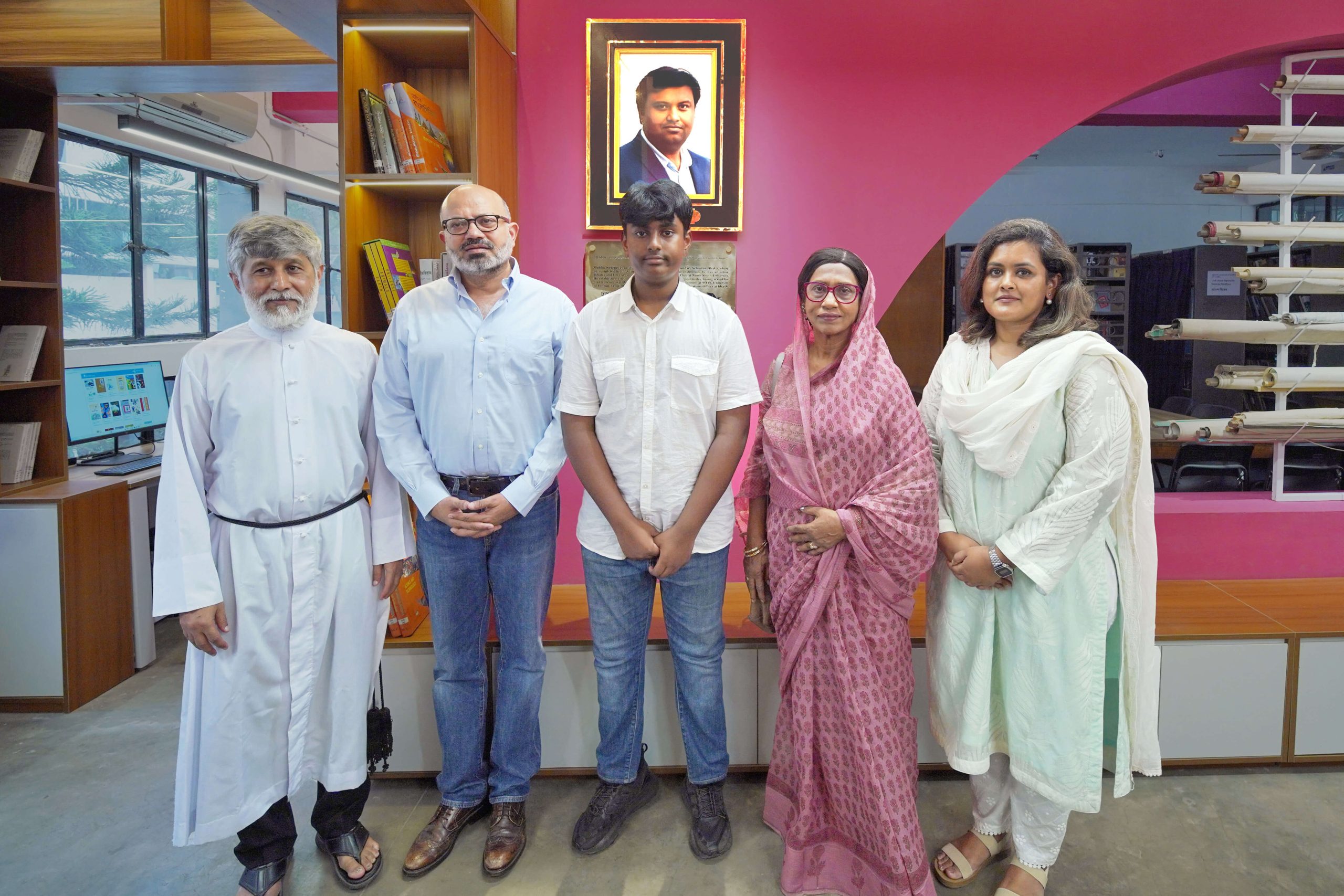 বিকাশ-এর উদ্যোগে আধুনিকায়ন করা হলো সেন্ট যোসেফ স্কুলের লাইব্রেরি