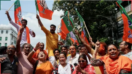 West Bengal Assembly Elections Deliver Breakthrough for BJP as Counting Continues west bengal assembly elections