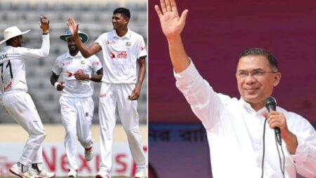 পাকিস্তানের বিপক্ষে ঐতিহাসিক জয়ে টাইগারদের অভিনন্দন অভিনন্দন