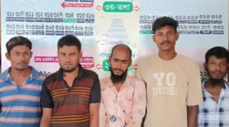 নোয়াখালীতে গাঁজাসহ পাঁচজনকে কারাদণ্ড দিল ভ্রাম্যমাণ আদালত আদালত