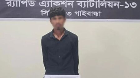 গাইবান্ধায় শিশু কুলসুম হত্যা মামলার প্রধান আসামি ২৪ ঘণ্টার মধ্যে গ্রেফতার গ্রেফতার