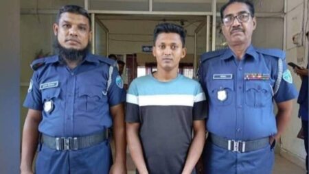 চাঁদাবাজির মামলায় যুবদল নেতা গ্রেপ্তার