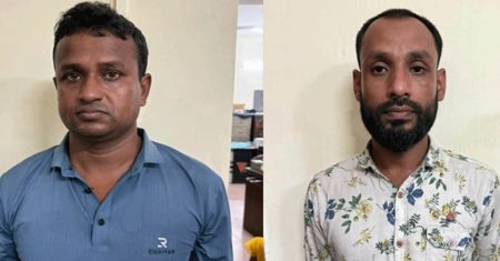 বগুড়ায় ৩০০ ইয়াবাসহ কর্মরত ও চাকরিচ্যুত পুলিশ সদস্য আটক পুলিশ