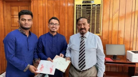 স্পিকারকে বিয়ের দাওয়াত দিলেন সাদিক কায়েম বিয়ের দাওয়াত