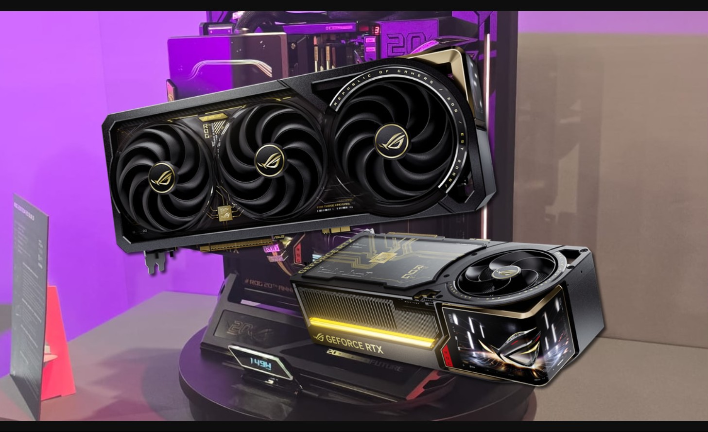 ASUS ROG Edition 20 RTX 5090 GPU Marks 20 Years at Computex 2026