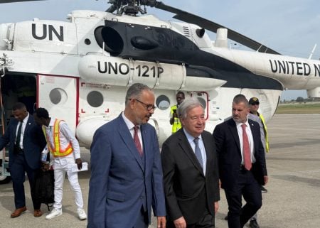 UN Chief Guterres Visits Haiti