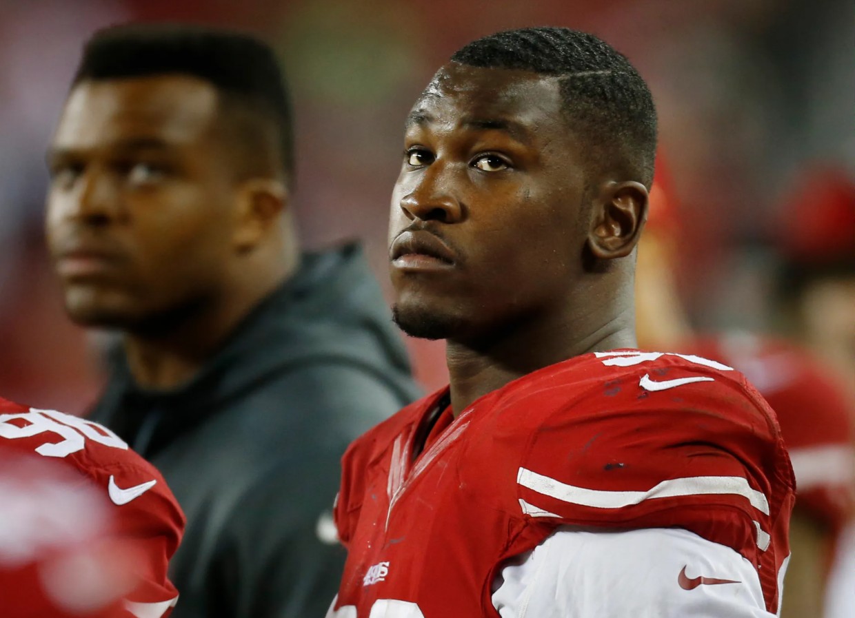 Aldon Smith, Aldon Smith death, NFL, San Francisco 49ers, CTE, Jim Harbaugh, NFL news, Santa Clara County, football, sports news
