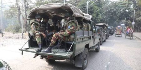 ৬ জেলায় সেনা মোতায়েনের নির্দেশ Army