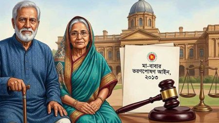 বাবা-মায়ের ভরণপোষণ নিয়ে যা আছে আইনে ভরণপোষণ তহবিল