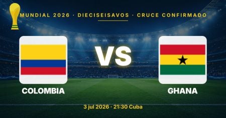 Colombia vs Ghana World Cup 2026 Round of 32 Preview at Arrowhead Stadium Kansas City on July 3 Colombia vs Ghana World Cup 2026 Round of 32