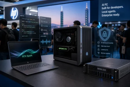 HP Reveals New PCs Powered by NVIDIA RTX Spark at Computex 2026 HP RTX Spark PC