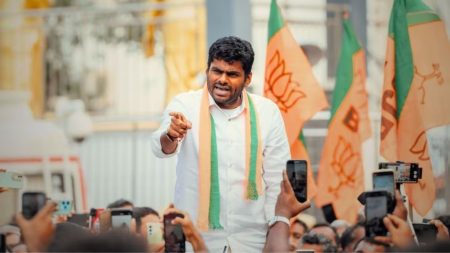 বিজেপি ছাড়লেন মোদির আস্থাভাজন কে আন্নামালাই ছাড়লেন