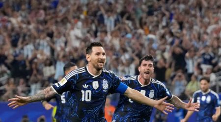 Messi Scores in Seventh Straight World Cup Game to Set New Record as Argentina Enter Round of 32 Messi World Cup record seven consecutive games