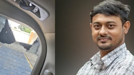 বেনাপোলে নাসীরুদ্দীন পাটওয়ারীর গাড়িতে হামলা Nasir