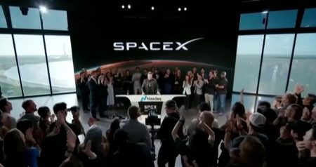 SpaceX Stock Closes 19 Percent Higher at $161 on Record First Day SpaceX SPCX first day trading