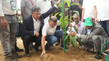 দেশব্যাপী ২৫ কোটি বৃক্ষরোপণ কর্মসূচির উদ্বোধন করলেন প্রধানমন্ত্রী বৃক্ষরোপণ কর্মসূচি