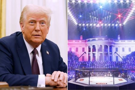 Trump 80th birthday UFC