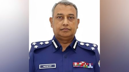সিআইডির দায়িত্ব পেলেন আলি আকবর খান ডিআইজি আলি আকবর খান