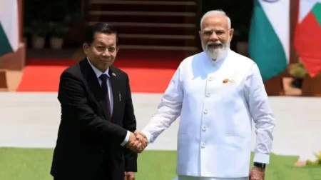 ভারতের বিরুদ্ধে আমাদের ভূখণ্ড ব্যবহার করতে দেব না: মায়ানমারের প্রেসিডেন্ট ভূখণ্ড ব্যবহার