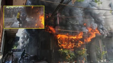 দিল্লির হোটেলে ভয়াবহ অগ্নিকাণ্ডে নিহত ২১, ভেতরে ছিলেন বিদেশি রোগী