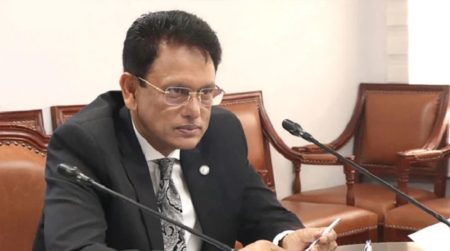 শিক্ষামন্ত্রী আ ন ম এহছানুল হক মিলন