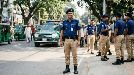 পুলিশের ইউনিফর্মে পরিবর্তন : শার্ট হবে গাঢ় নীল, প্যান্ট খাকি police