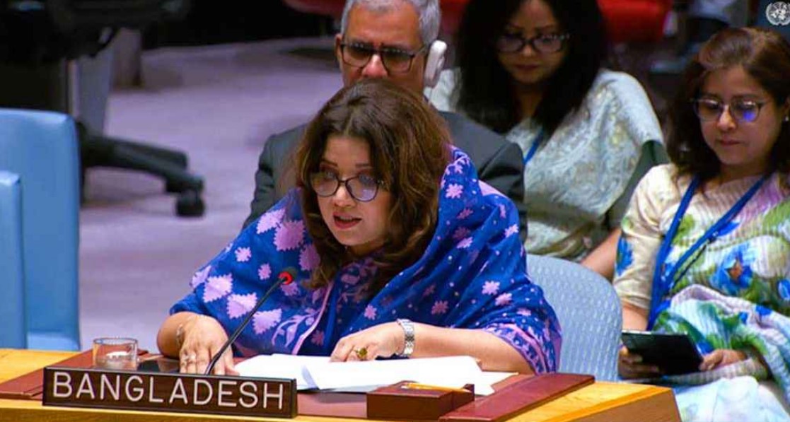 নারীদের বৃহত্তর অংশগ্রহণে জাতিসংঘের সহায়তা চাইলেন শামা ওবায়েদ