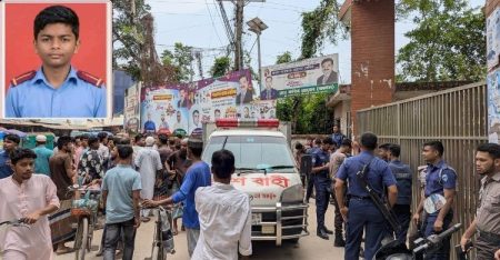 আইফোন চুরির অপবাদে শিক্ষার্থীকে হত্যা অভিযোগ, মরদেহ নিয়ে থানা ঘেরাও চুরি