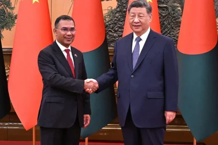 শি চিন পিংয়ের সঙ্গে প্রধানমন্ত্রী তারেক রহমানের বৈঠক, সম্পর্ক জোরদারে গুরুত্ব বৈঠক
