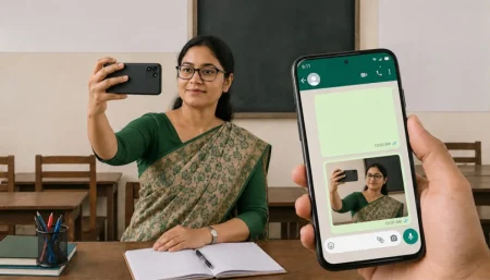 বাধ্যতামূলক হলো শিক্ষকদের ডিজিটাল হাজিরা, ছবি দিতে হবে হোয়াটসঅ্যাপে শিক্ষকদের ডিজিটাল হাজিরা