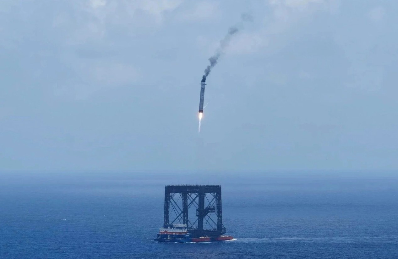 China Successfully Recovers Long March 10B Rocket Using Net System