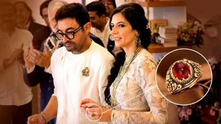 ২৫৬ ঘণ্টায় ১৩১ কারিগরের তৈরি উপহার গৌরীকে দিলেন আমির Amir Khan