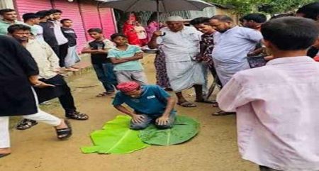 শাস্তি হিসেবে চোরকে ১০০ রাকাত নামাজ পড়ালো জনতা Chor