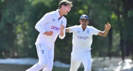 England U-19 South Africa youth test cricket July 10
