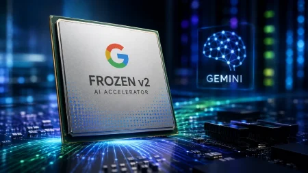 Google Gemini AI chip Frozen v2