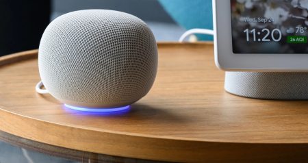 Google Home Speaker Gemini first device AI
