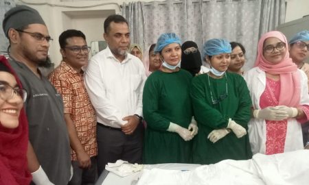 প্রথমবারের মতো সরকারি হাসপাতালে গর্ভের শিশুর শরীরে রক্ত সঞ্চালন Hospital