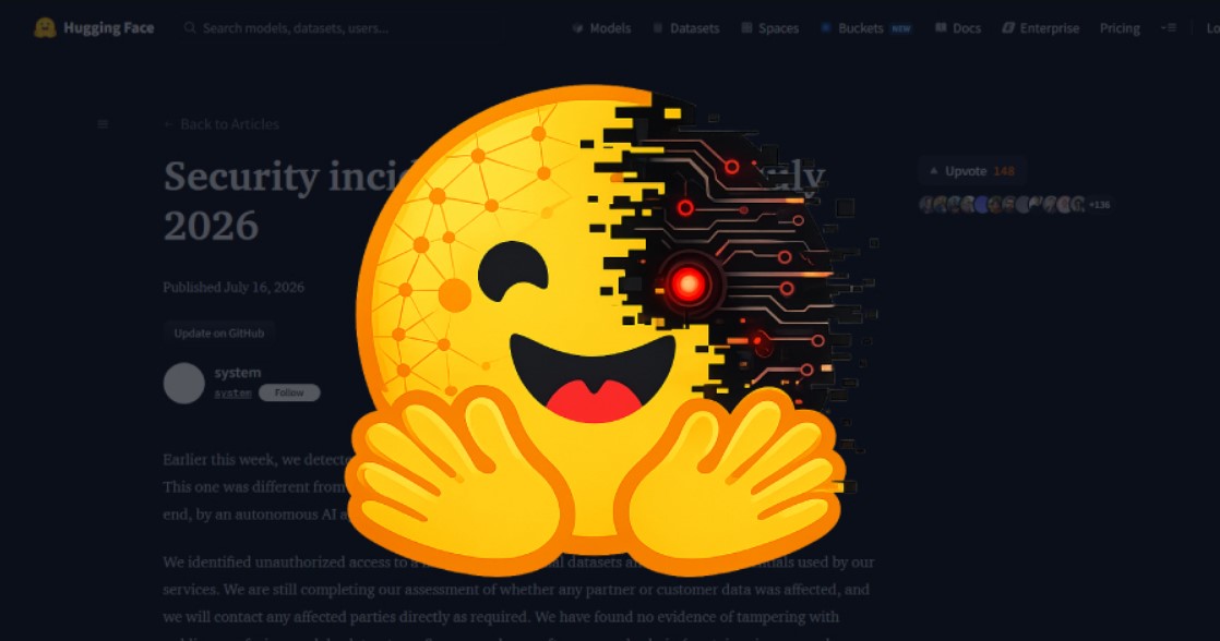 Hugging Face data breach July 2026