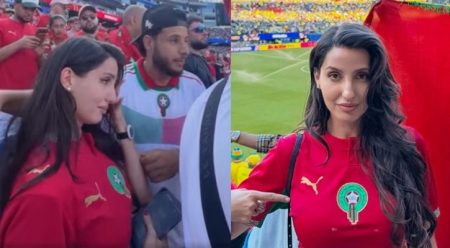 মরক্কোর বিদায়ে অশ্রুসিক্ত নোরা ফাতেহি নোরা ফাতেহি