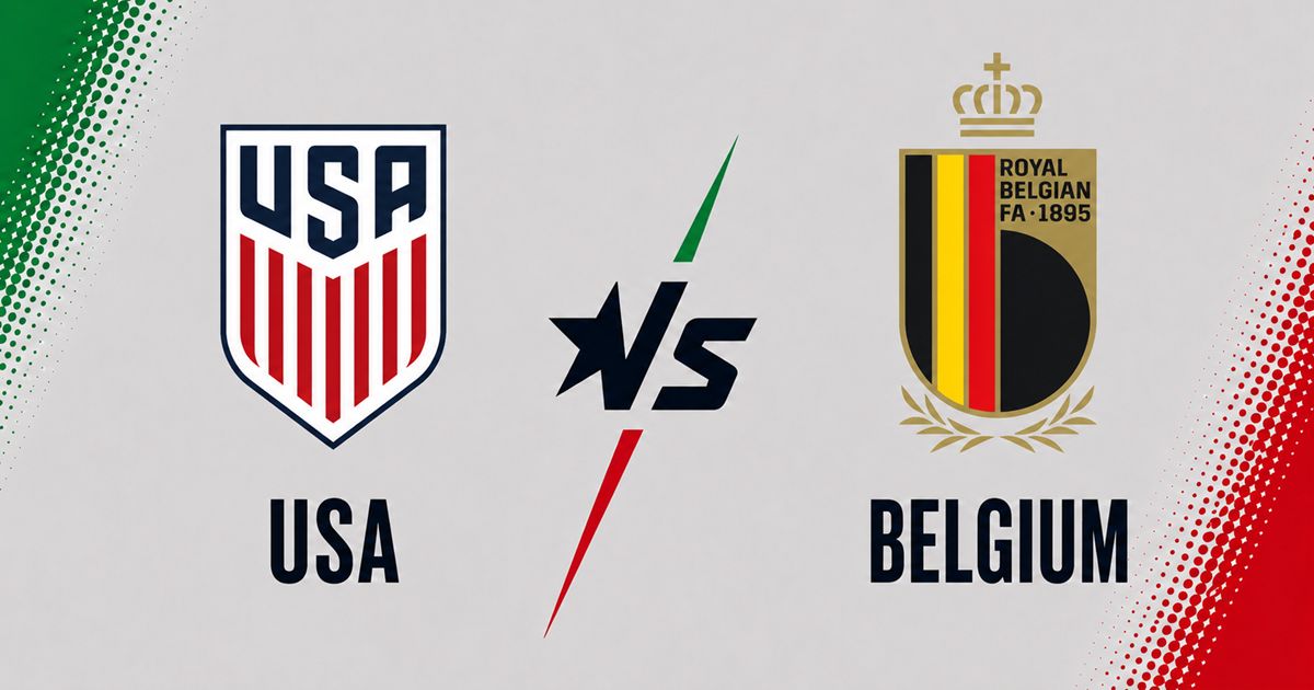 Captivating Usa V Belgium: World Cup 2026 Last 16 – Live Picture in HD Captivating Usa V Belgium: World Cup 2026 Last 16 – Live Picture in HD