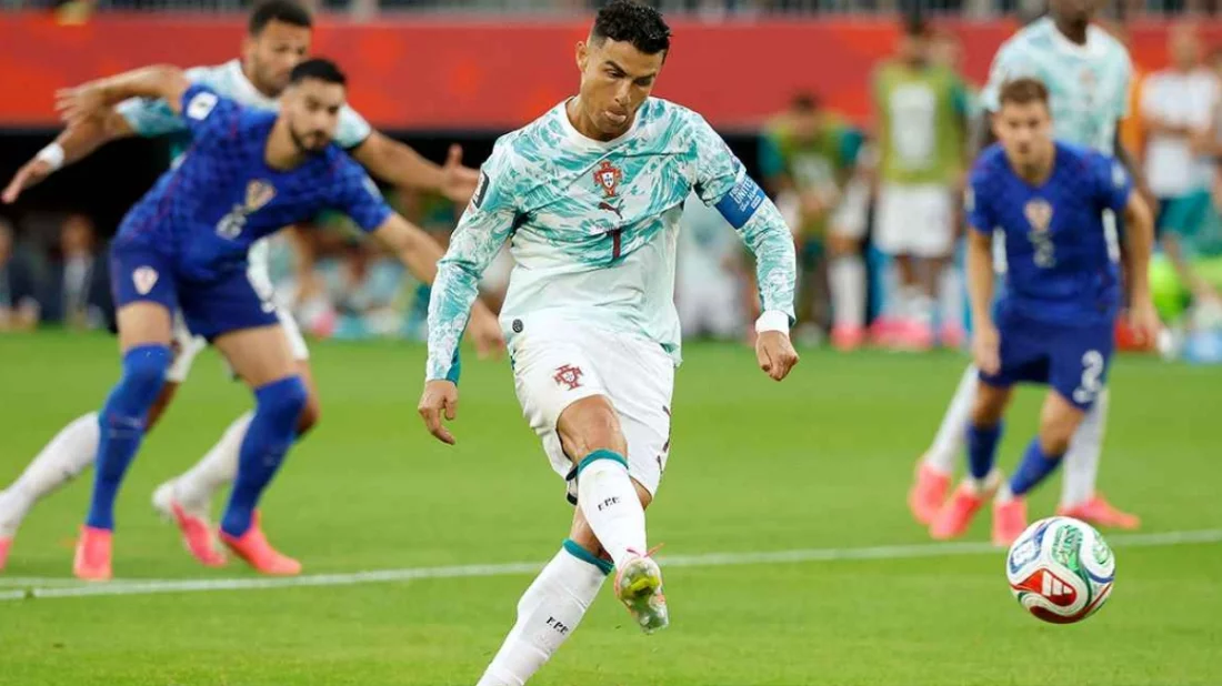২ বার ‘বিসমিল্লাহ’ বলে পেনাল্টিতে গোলের দেখা পেলেন রোনালদো