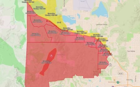 Hawk Fire Reno Evacuation Map: What Officials Say as Blaze Spreads