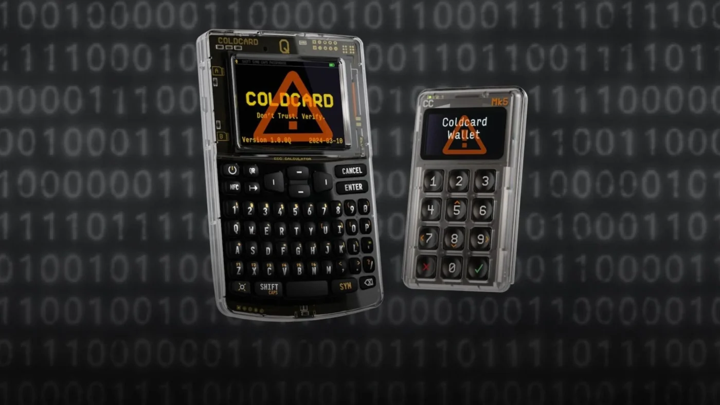 Coldcard hardware wallet hack