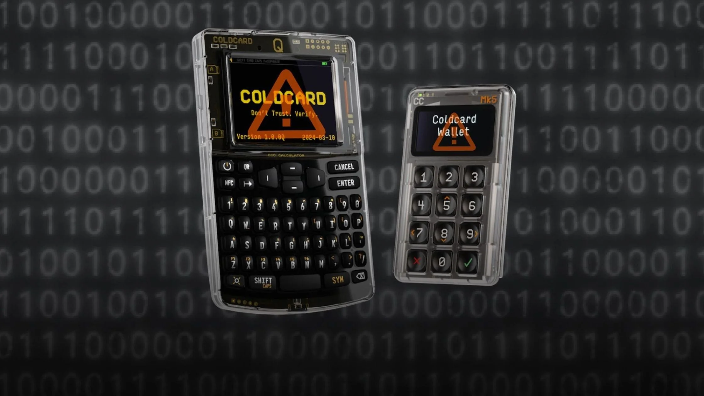 Coldcard hardware wallet hack