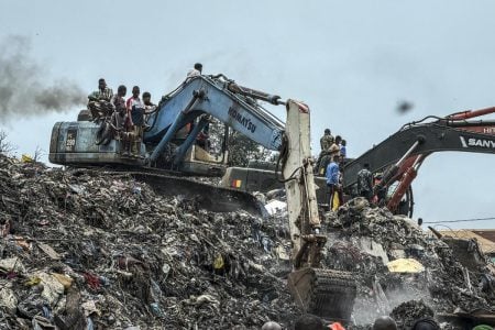 Guinea landfill collapse
