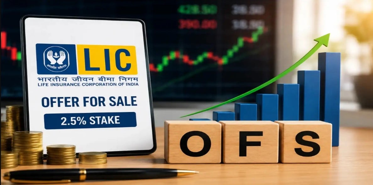 LIC OFS stake sale