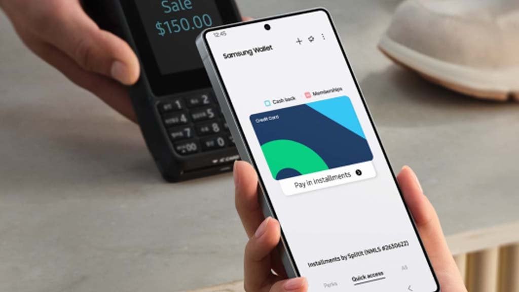 Samsung Quick Share Wallet