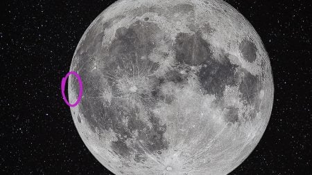 SpaceX moon crash