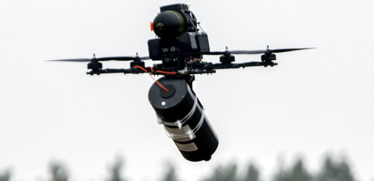 Ukrainian Drone Strike